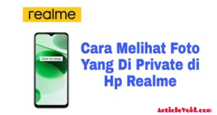 Cara Melihat Foto yang Di Private di HP Realme