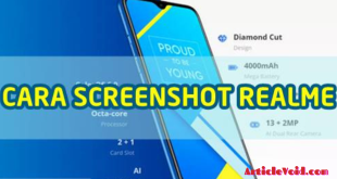 Cara Screenshot Realme C2